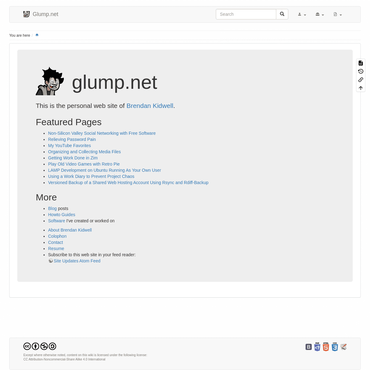 A complete backup of https://glump.net