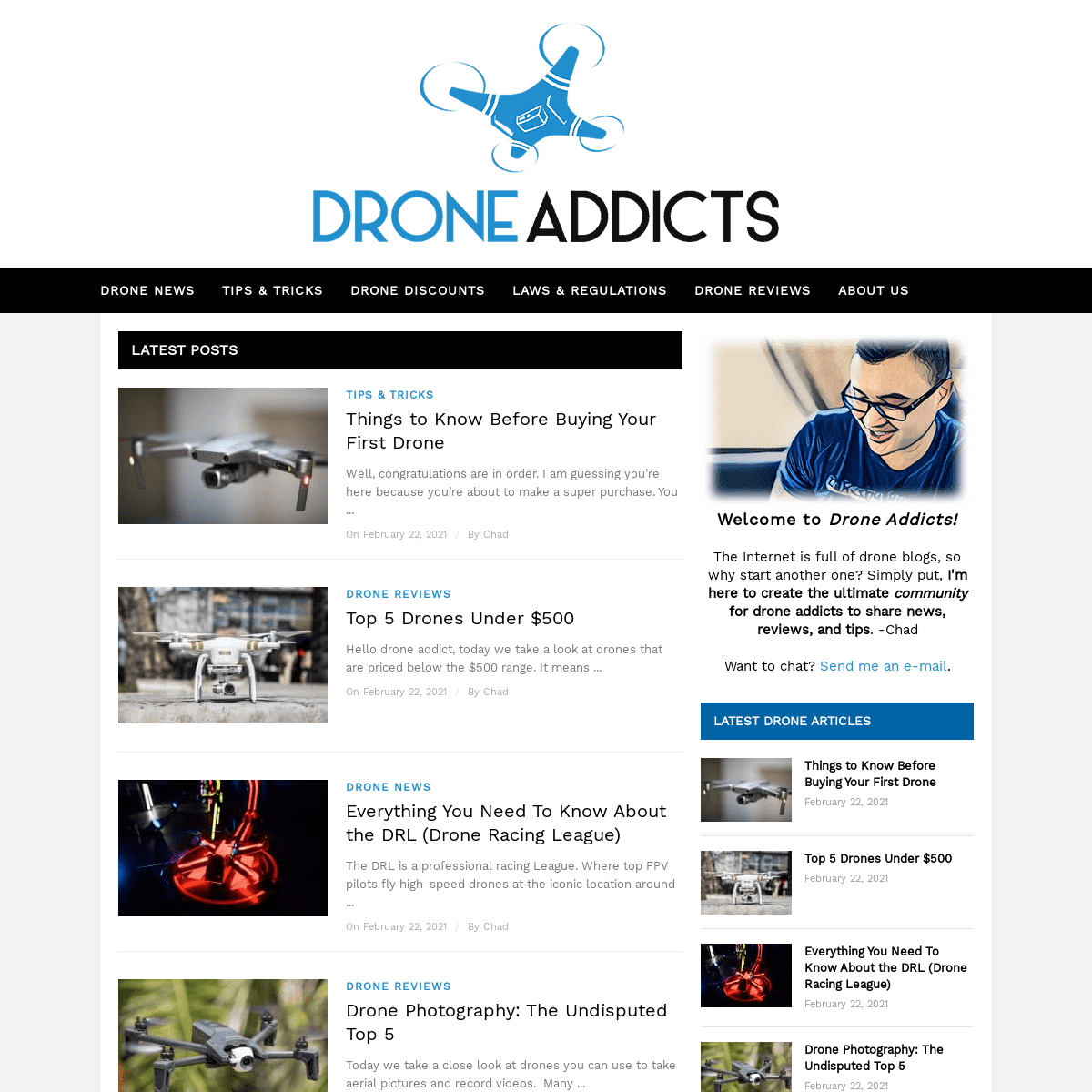 A complete backup of https://droneaddicts.net