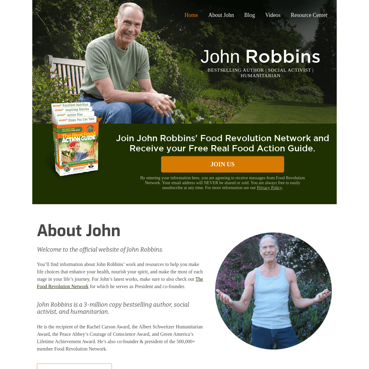 A complete backup of https://johnrobbins.info