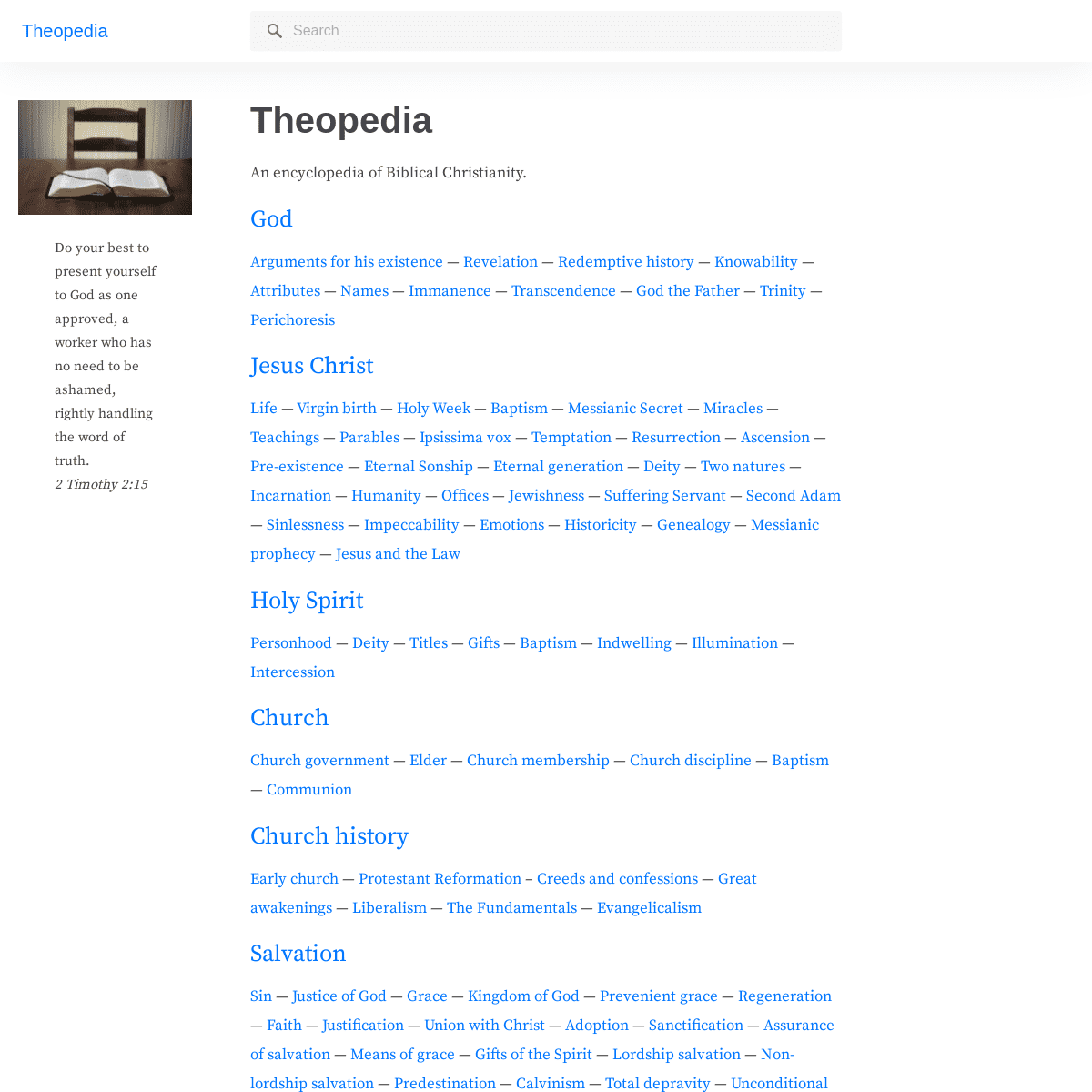 A complete backup of https://theopedia.com