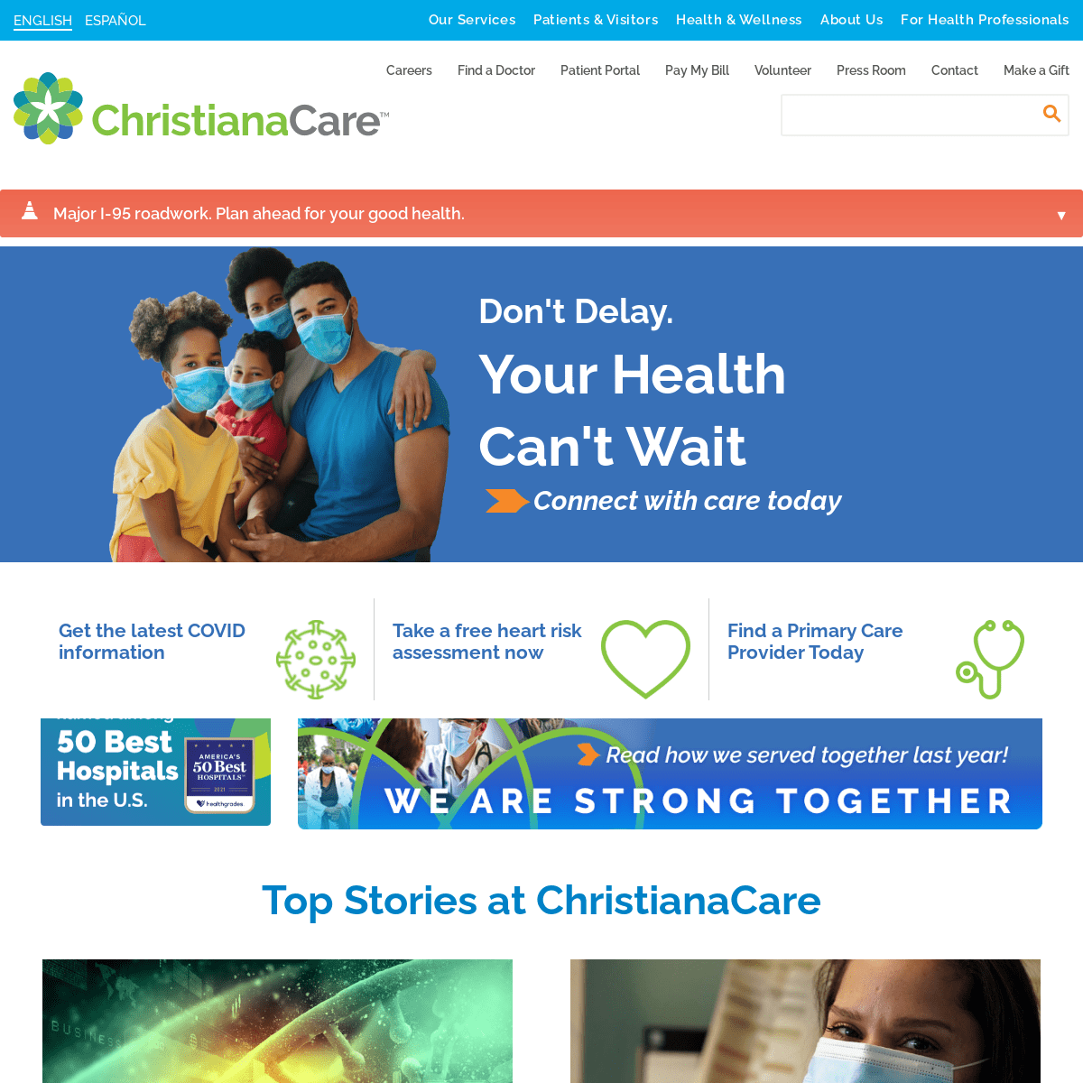 A complete backup of https://christianacare.org