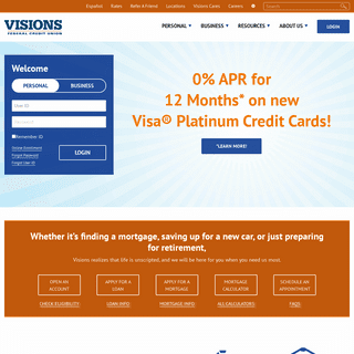 A complete backup of https://visionsfcu.org