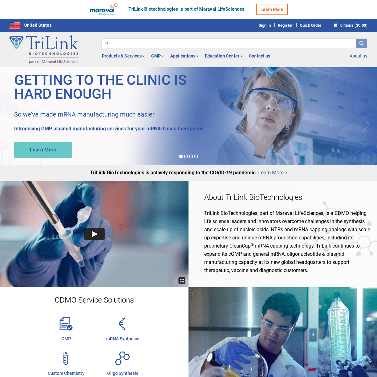 A complete backup of https://trilinkbiotech.com