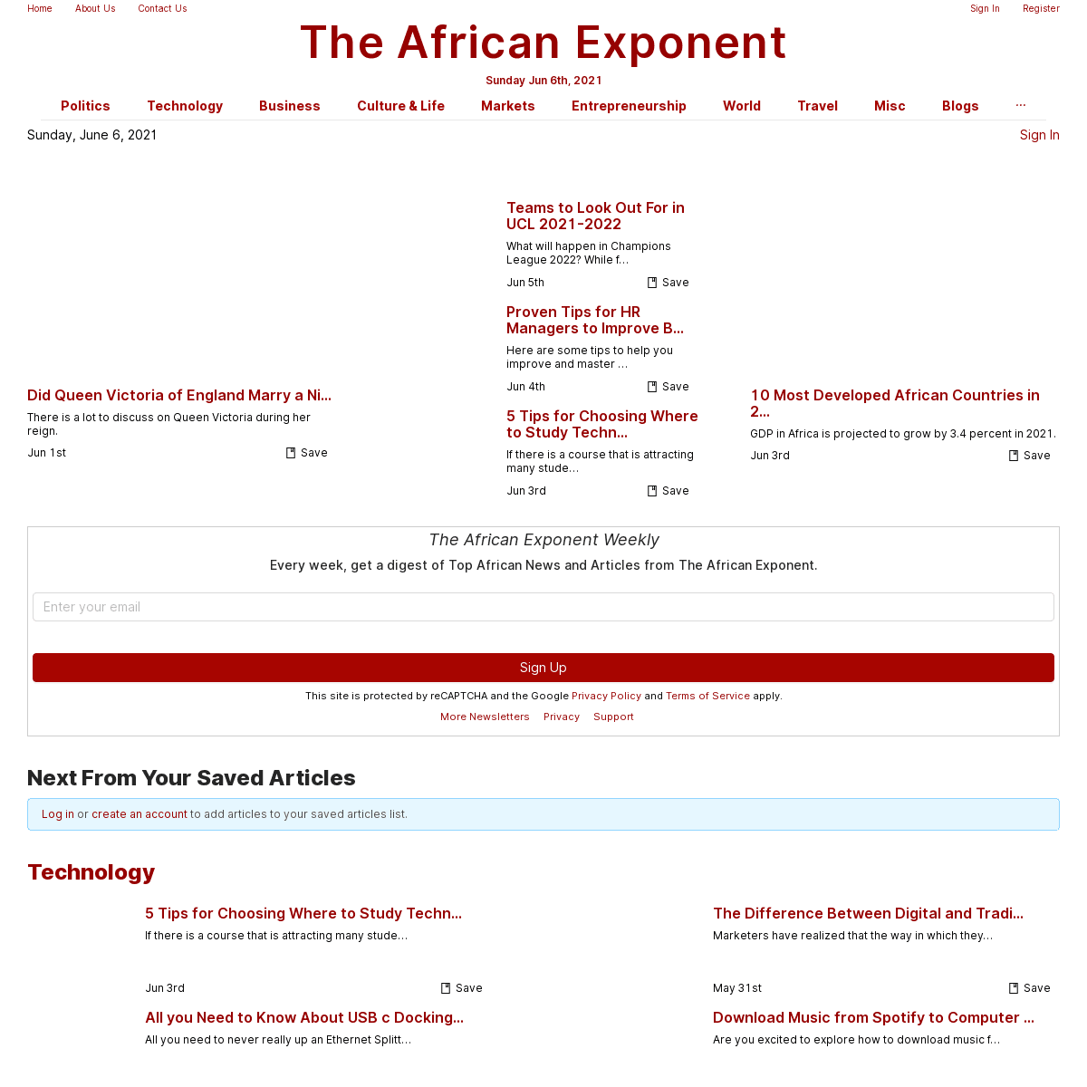 A complete backup of https://africanexponent.com