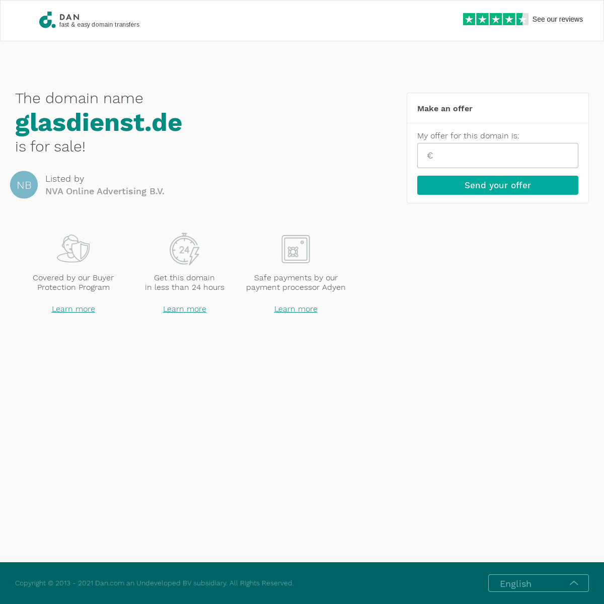 A complete backup of https://glasdienst.de