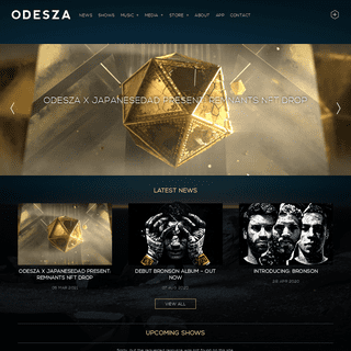 A complete backup of https://odesza.com