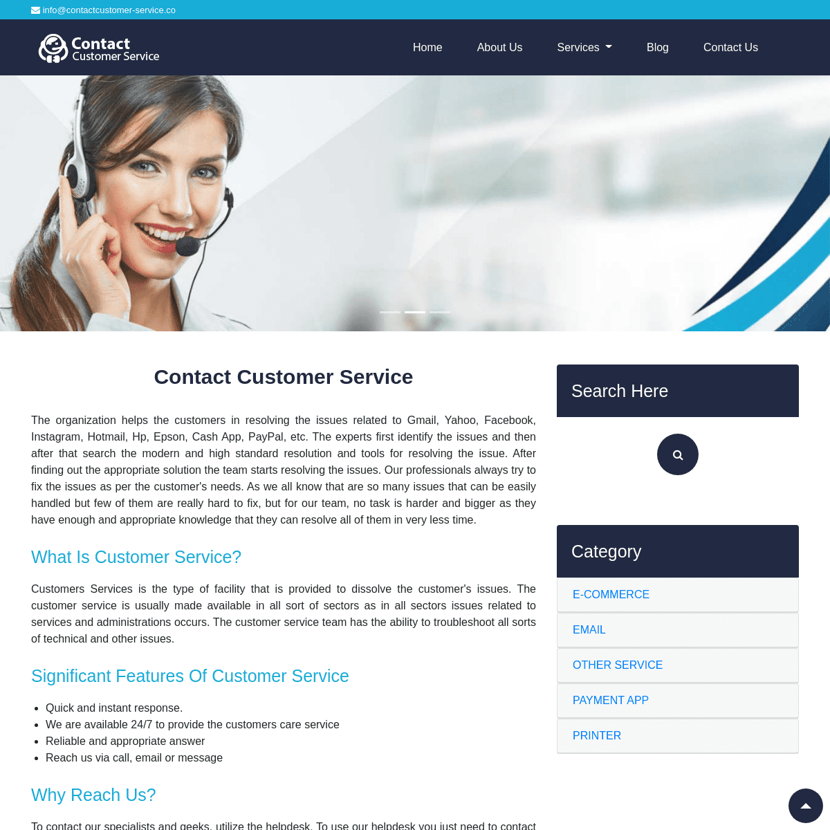 A complete backup of https://contactcustomer-service.co