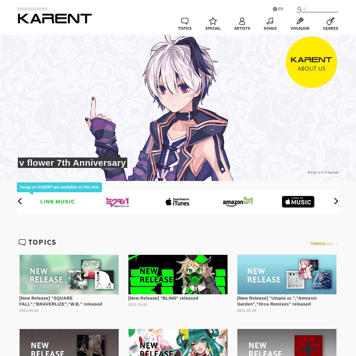 A complete backup of https://karent.jp