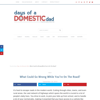 A complete backup of https://daysofadomesticdad.com/while-youre-on-the-road/