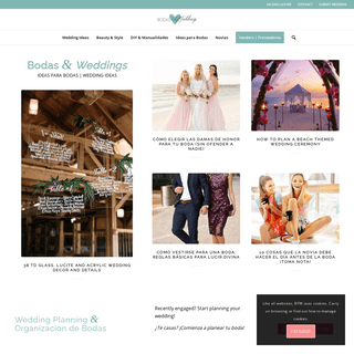A complete backup of https://bodasyweddings.com
