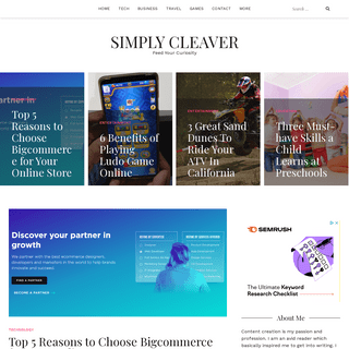 A complete backup of https://simplycleaver.com