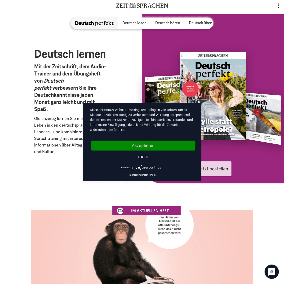 A complete backup of https://deutsch-perfekt.com