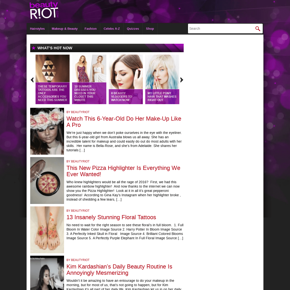 A complete backup of https://beautyriot.com