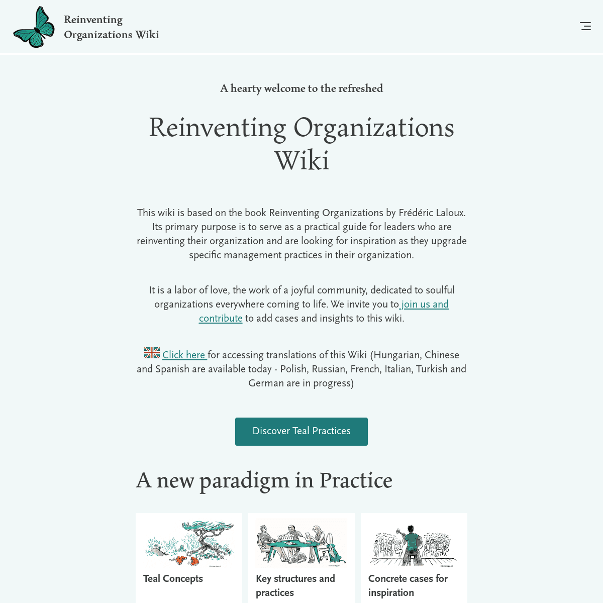 A complete backup of https://reinventingorganizationswiki.com