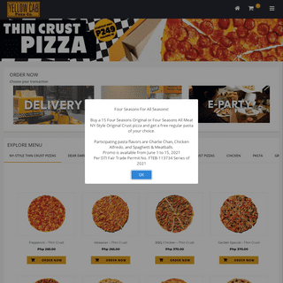 A complete backup of https://yellowcabpizza.com