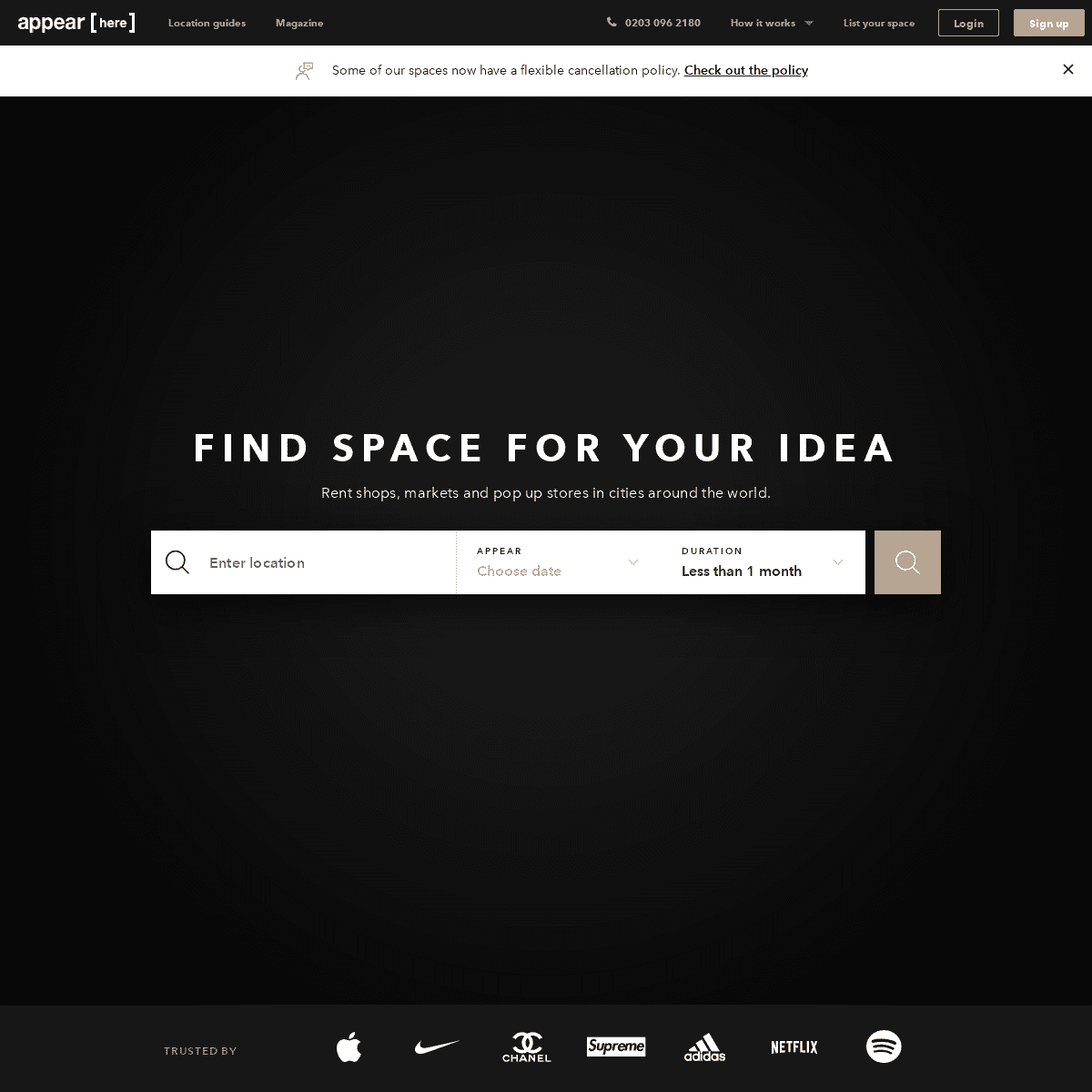 A complete backup of https://appearhere.co.uk
