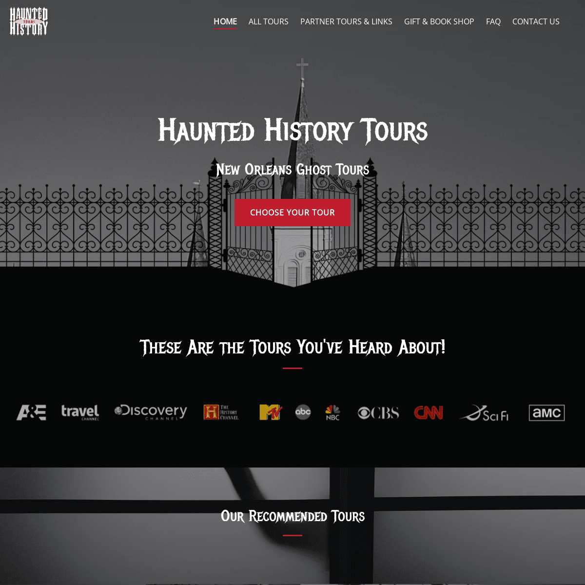 A complete backup of https://hauntedhistorytours.com
