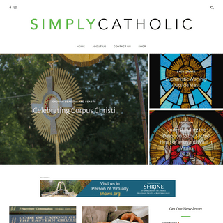 A complete backup of https://simplycatholic.com
