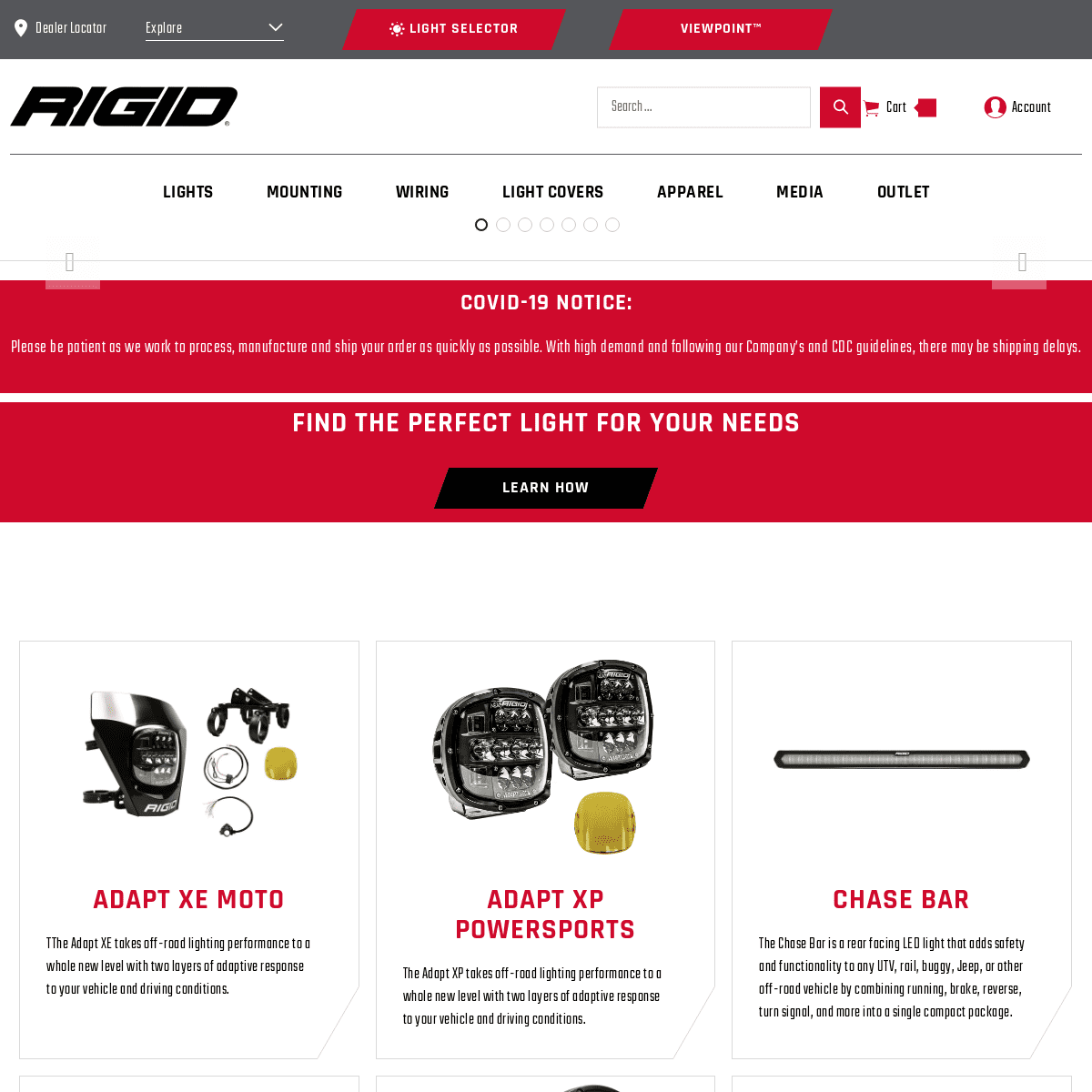 A complete backup of https://rigidindustries.com