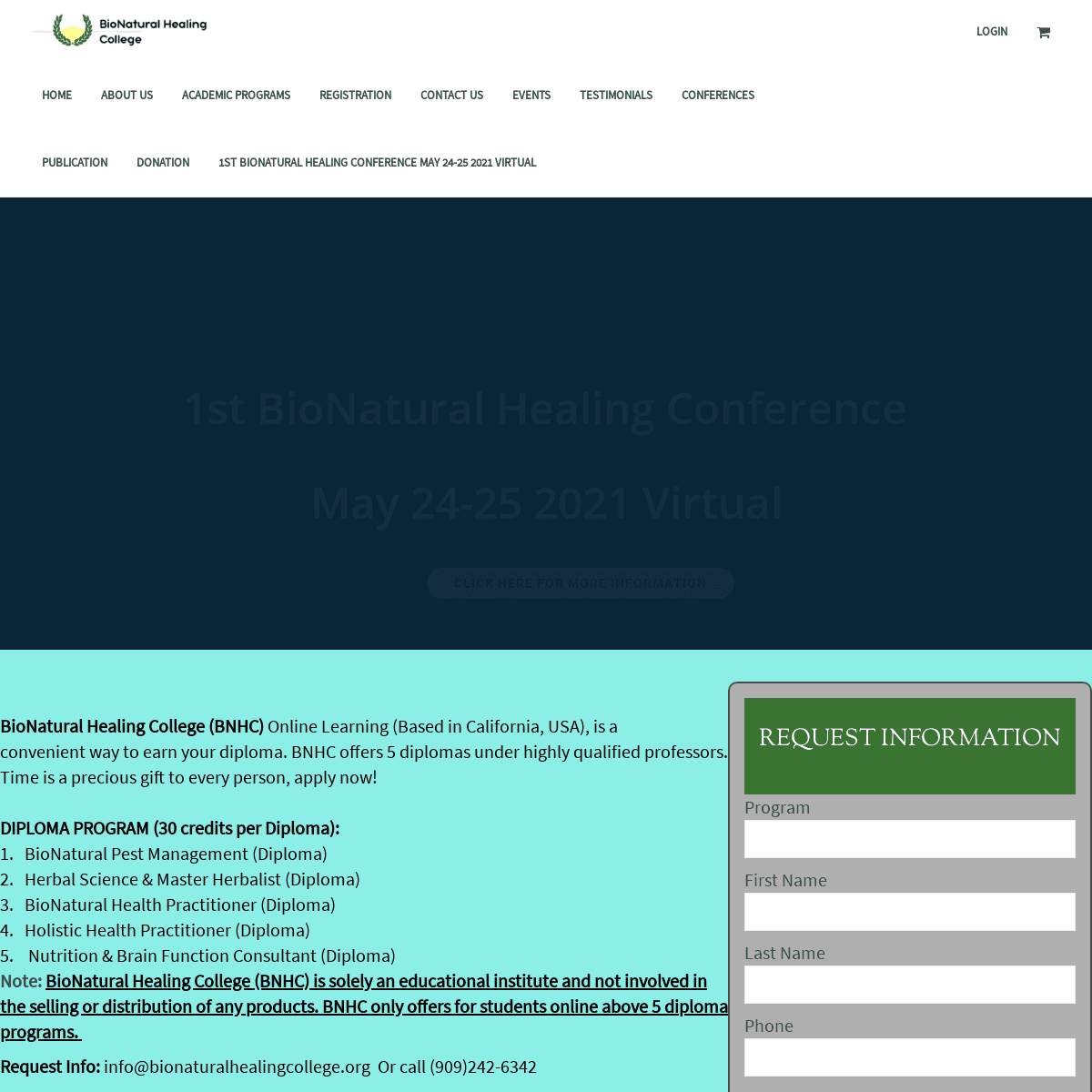 A complete backup of https://bionaturalhealingcollege.org