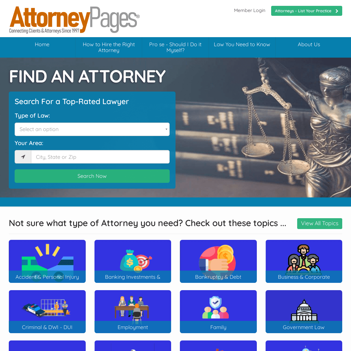 A complete backup of https://attorneypages.com