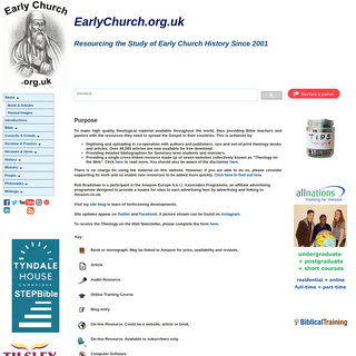 A complete backup of https://earlychurch.org.uk