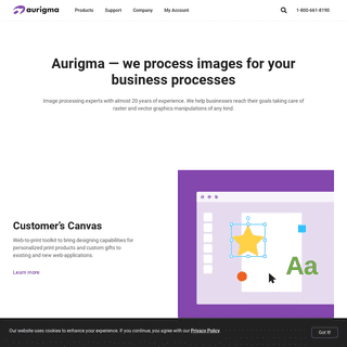 A complete backup of https://aurigma.com