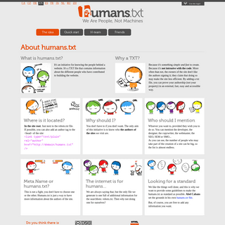 A complete backup of https://humanstxt.org