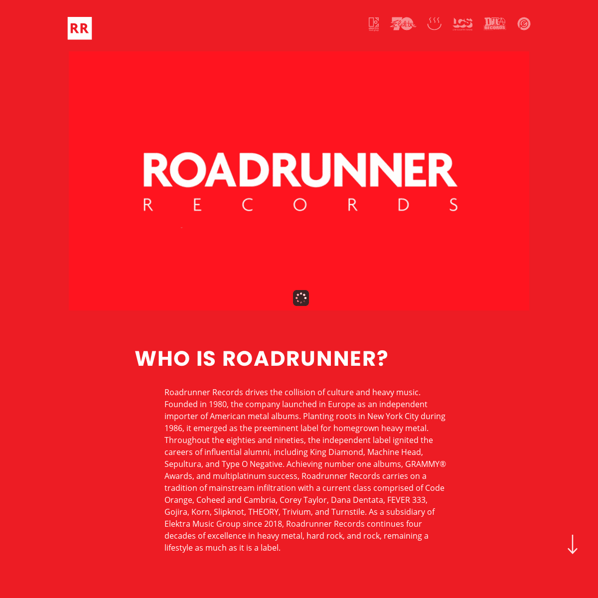 A complete backup of https://roadrunnerrecords.com