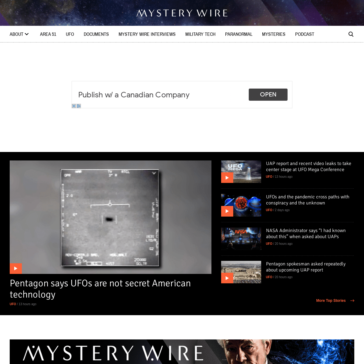 A complete backup of https://mysterywire.com