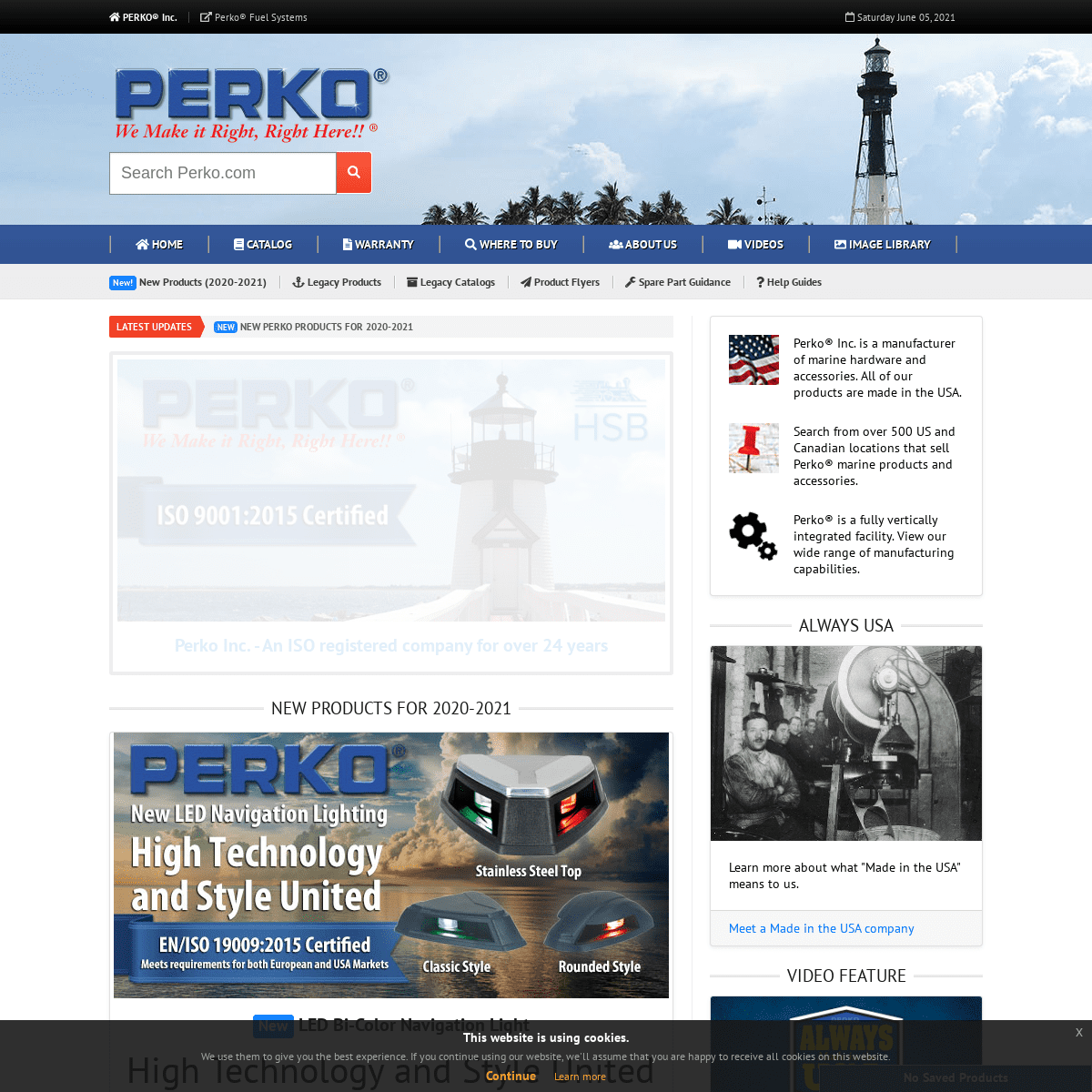 A complete backup of https://perko.com