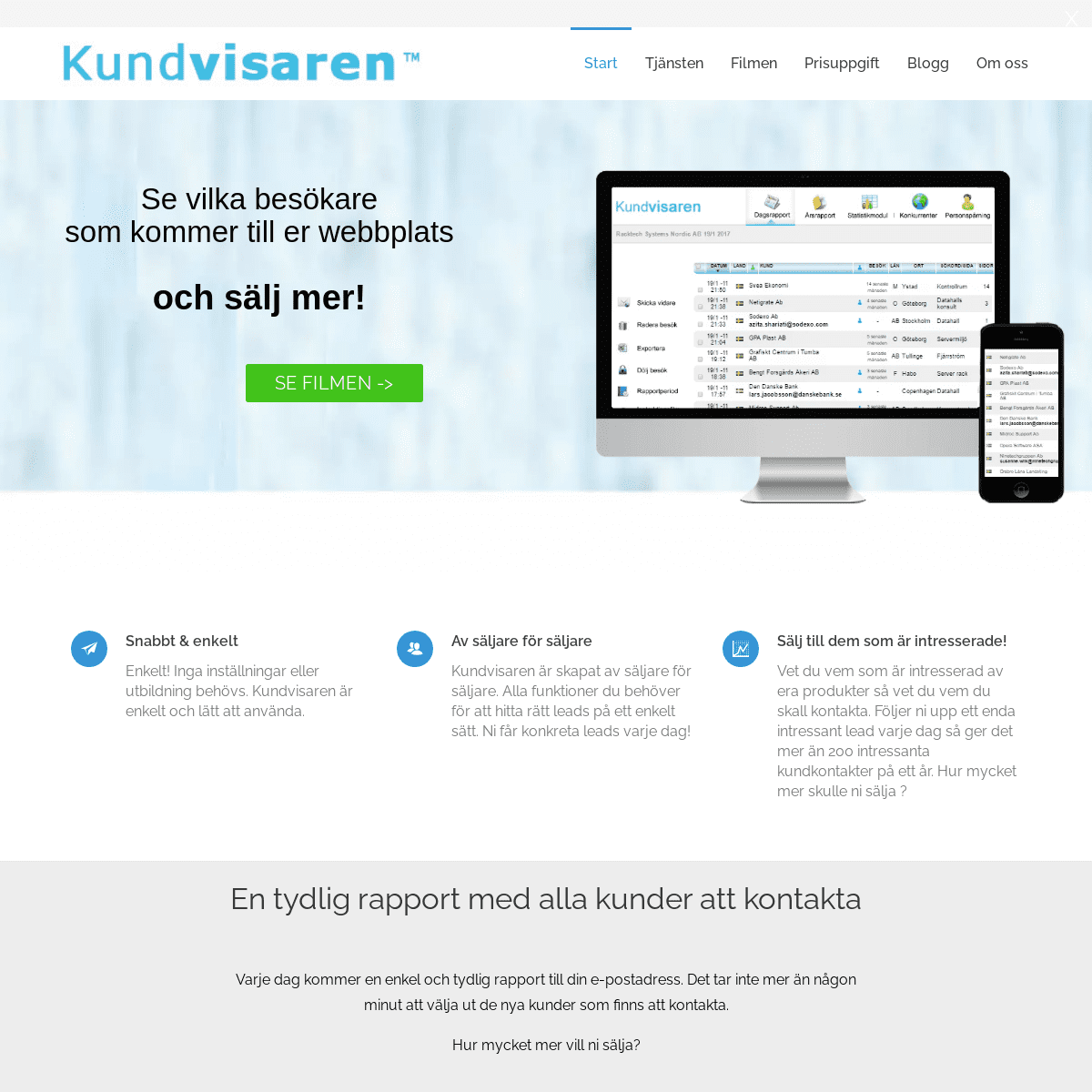 A complete backup of https://kundvisaren.se