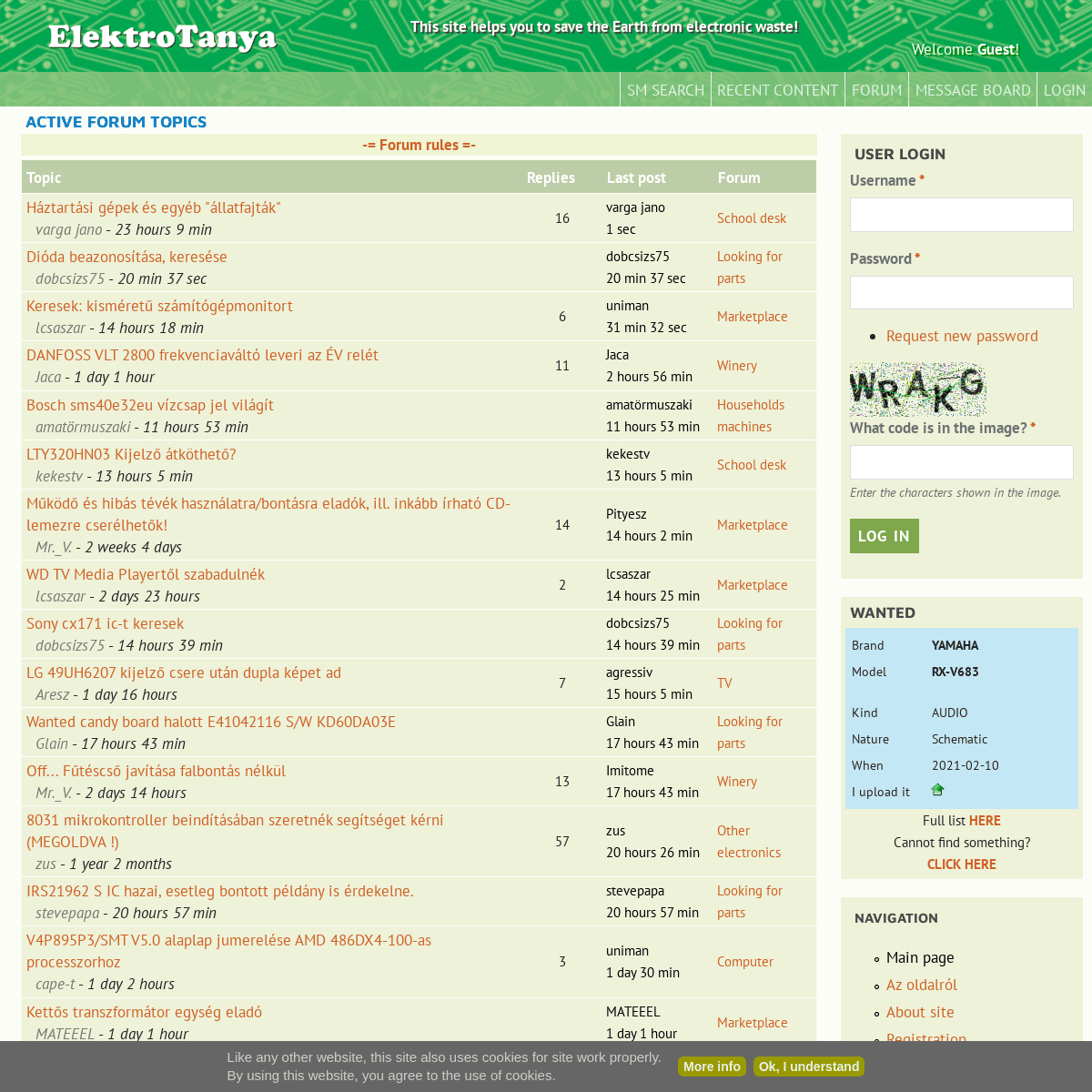 A complete backup of https://elektrotanya.com