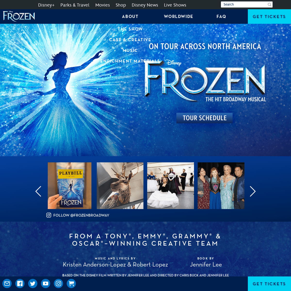 A complete backup of https://frozenthemusical.com