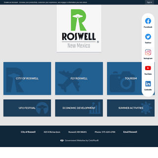 A complete backup of https://roswell-nm.gov