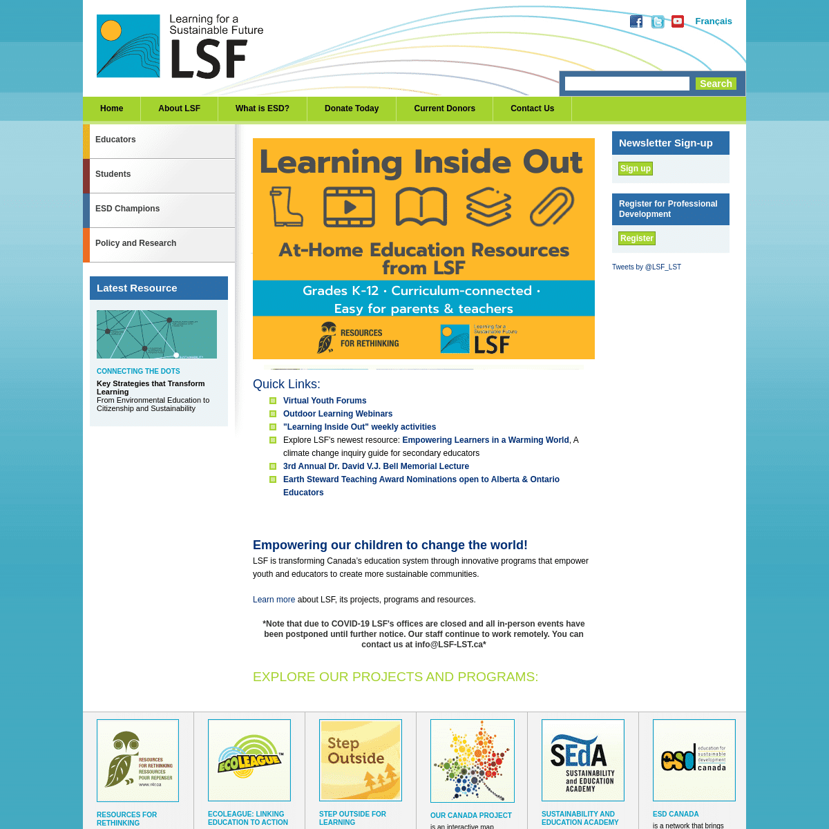 A complete backup of https://lsf-lst.ca