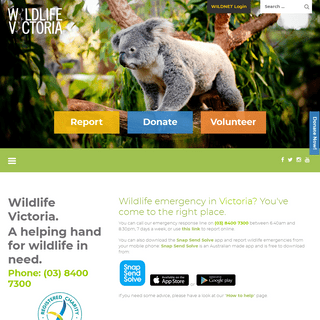 A complete backup of https://wildlifevictoria.org.au