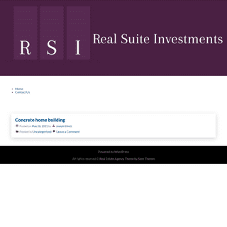 A complete backup of https://realsuiteinvestments.com