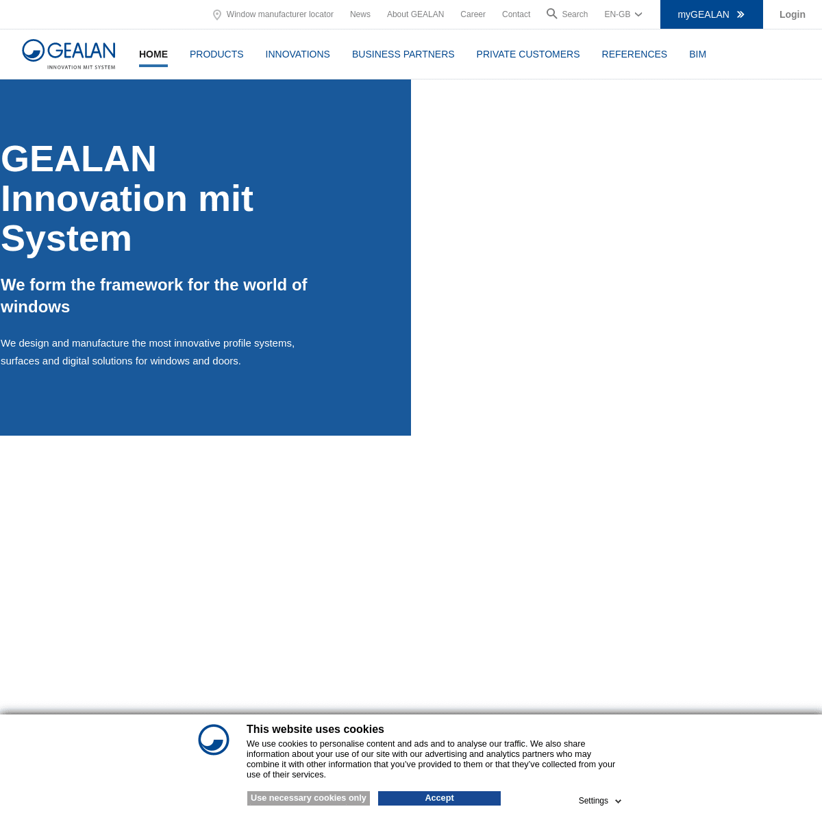 A complete backup of https://gealan.de