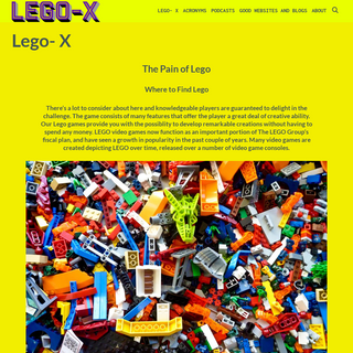 A complete backup of https://lego-x.com