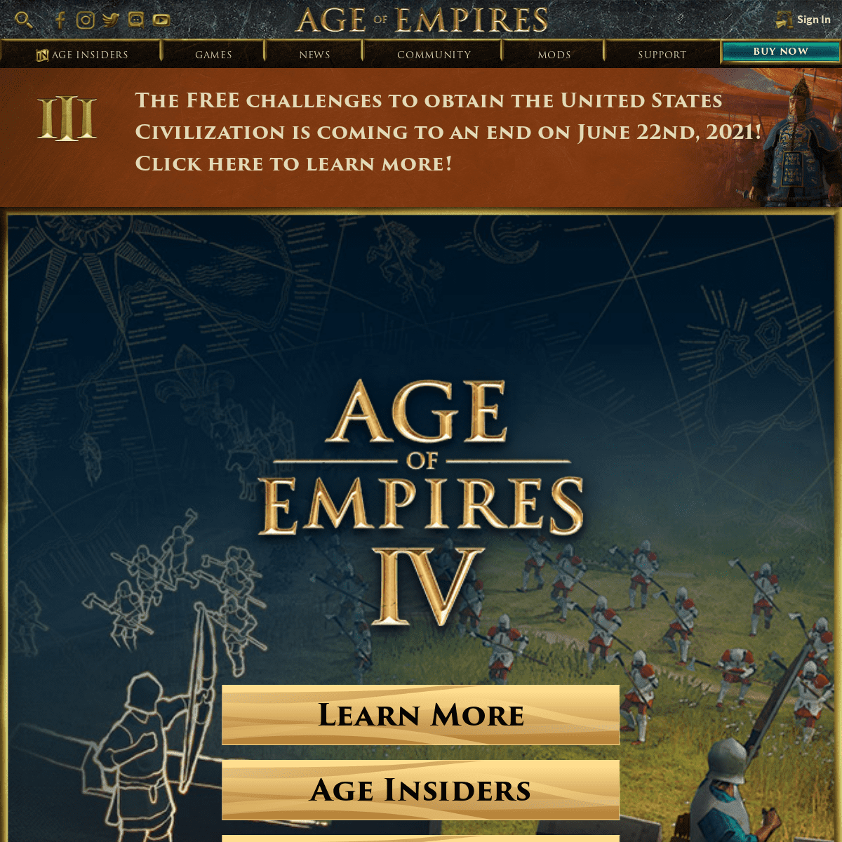 A complete backup of https://ageofempires.com