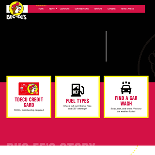 A complete backup of https://buc-ees.com