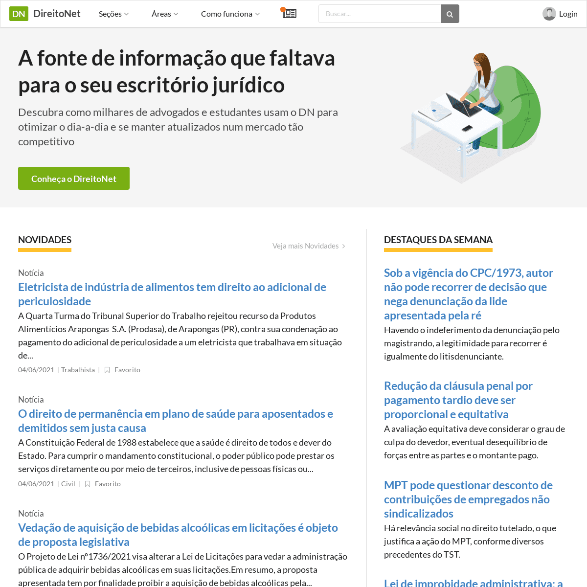 A complete backup of https://direitonet.com.br