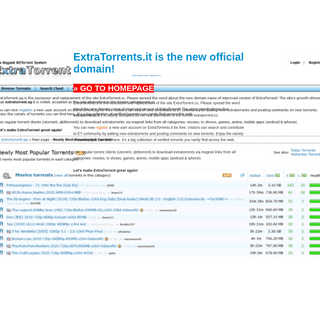A complete backup of https://extratorrent.ag