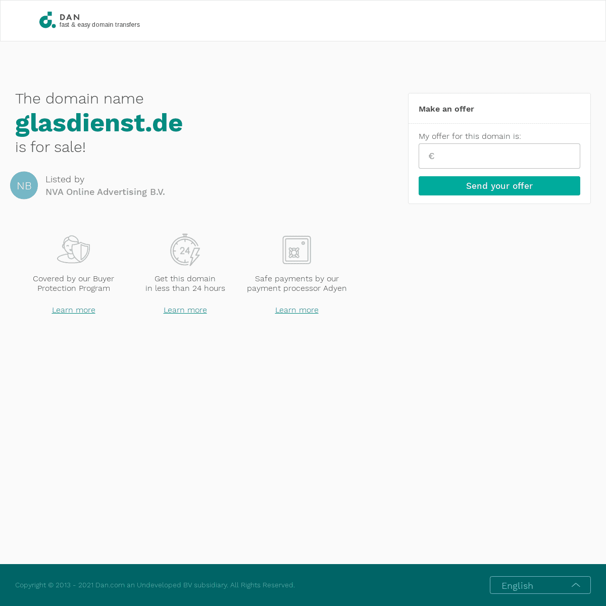 A complete backup of https://glasdienst.de