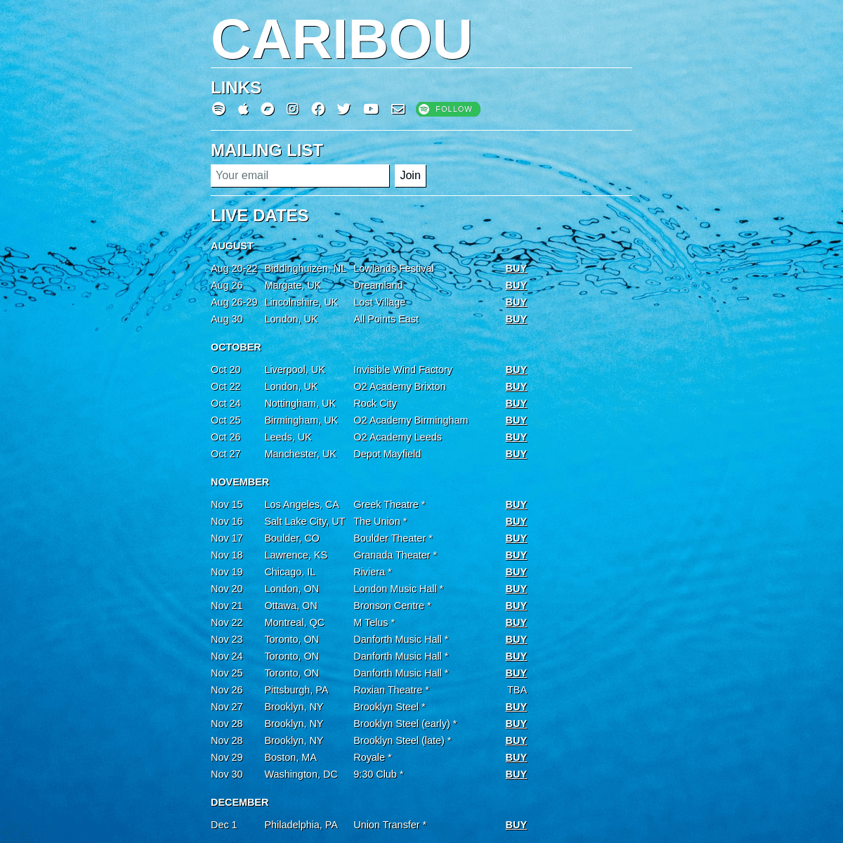 A complete backup of https://caribou.fm