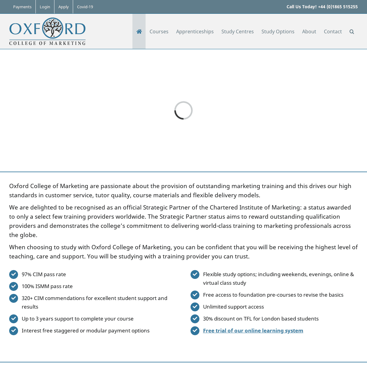 A complete backup of https://oxfordcollegeofmarketing.com