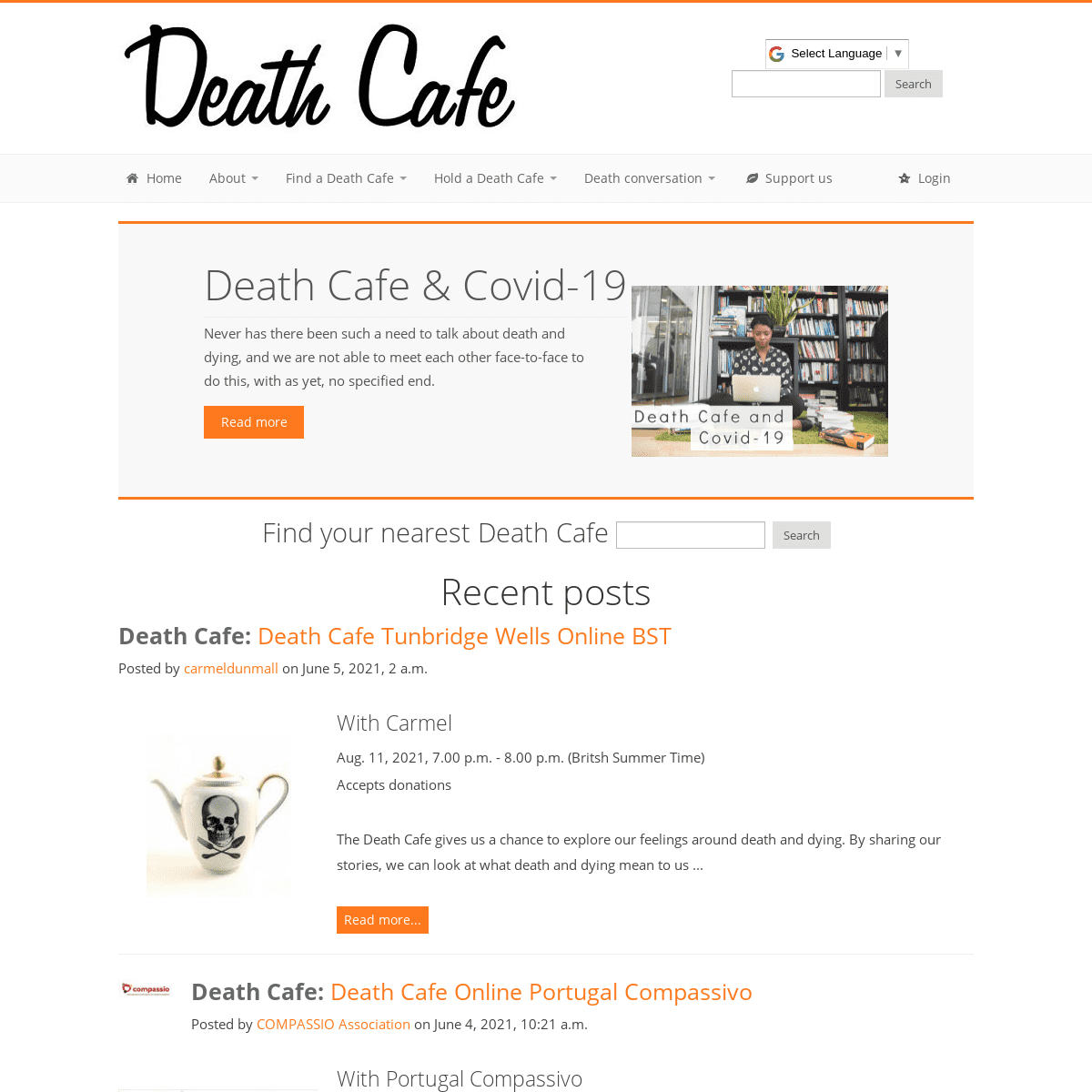 A complete backup of https://deathcafe.com
