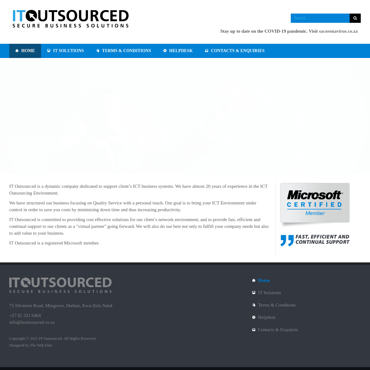 A complete backup of https://itoutsourced.co.za