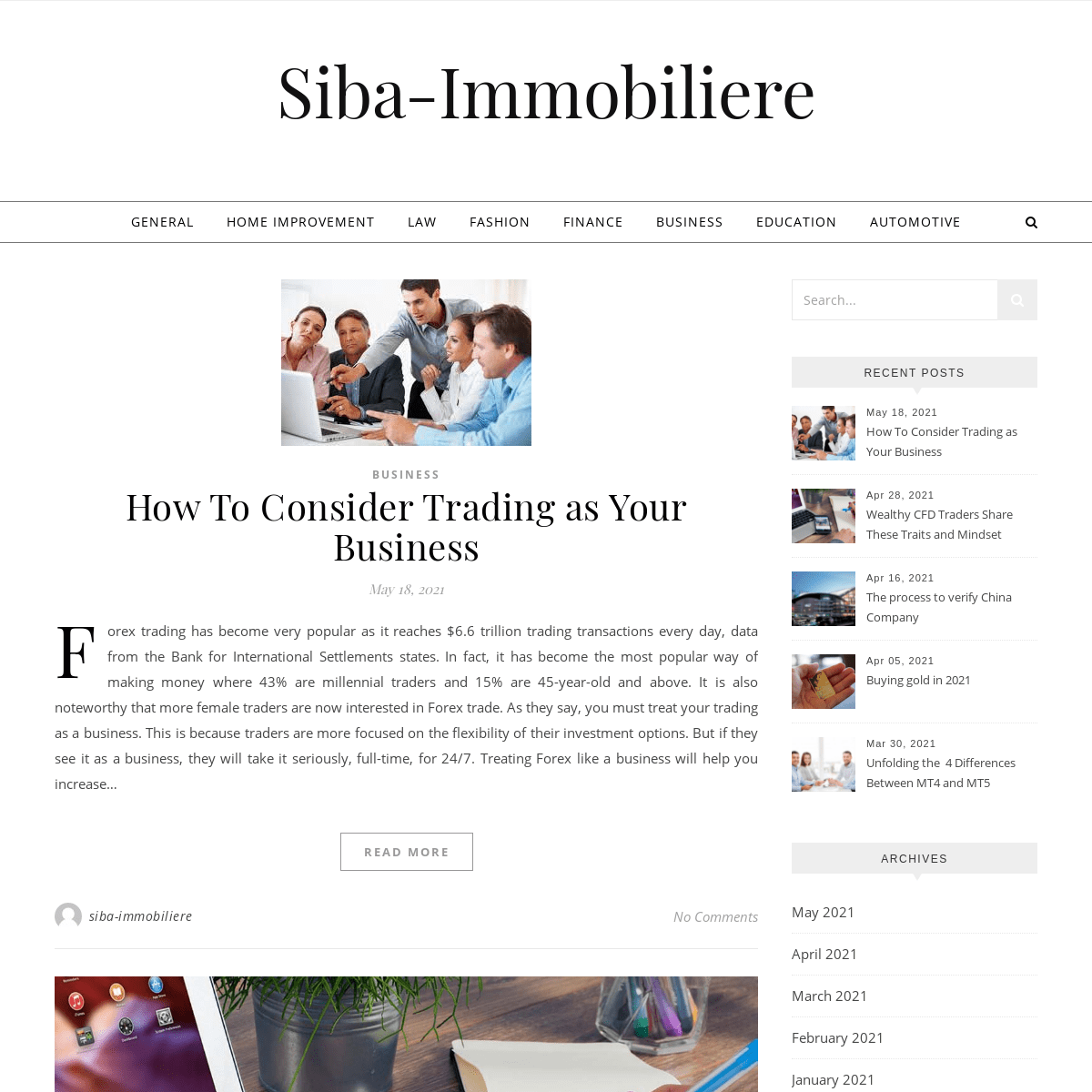 A complete backup of http://siba-immobiliere.com/